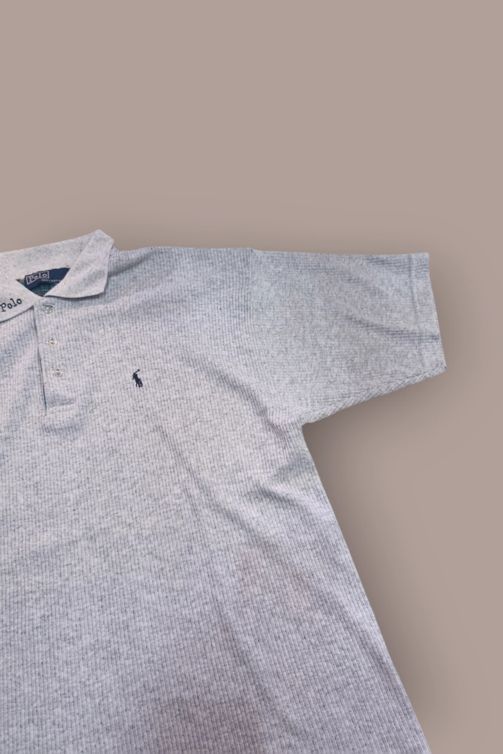 | Polo Ralph Lauren Homem | Cor Cinza | Manga Curta | Tamanho XL | – photo 5
